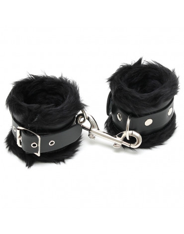 Rimba - Padded footcuffs with Fur