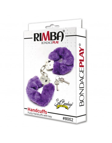 Rimba - Police Handcuffs with Purple Fur