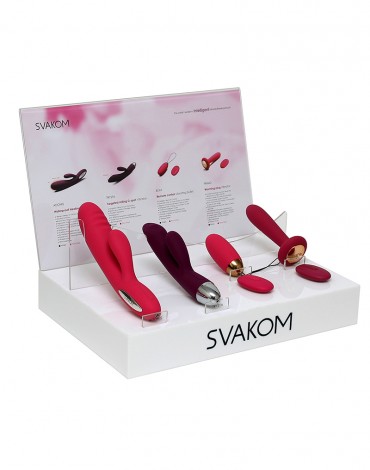 SVAKOM COUNTER DISPLAY WITH TESTERS