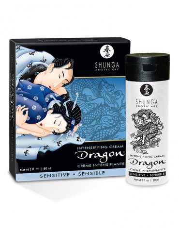Shunga - Dragon Cream Sensitive - Intensivierende Creme - 60 ml