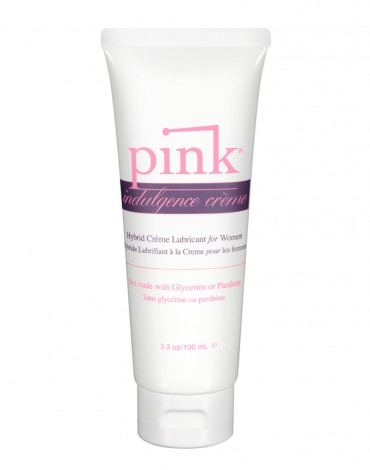 Pink - Indulgence Crème - Hybrid Cream Lubricant for Women - 100 ml