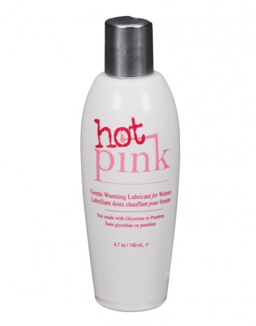 Pink - Hot - Gleitmittel auf Wasserbasis mit Wärmeeffekt - 80 ml