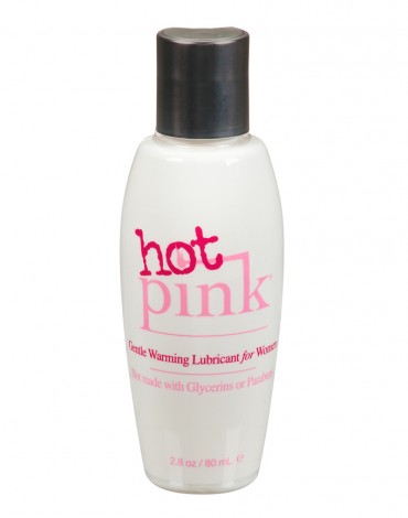 Pink - Hot - Gleitmittel auf Wasserbasis mit Wärmeeffekt - 140 ml