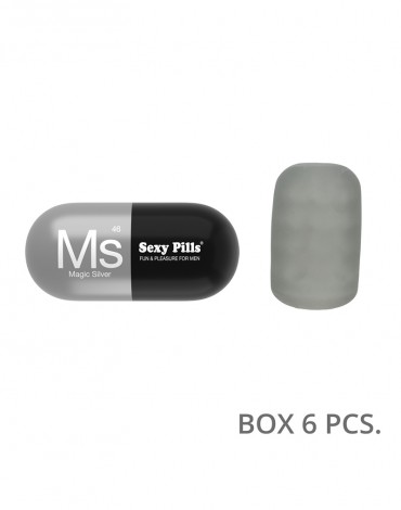 Love to Love - 6 pieces Sexy Pills Magic Silver
