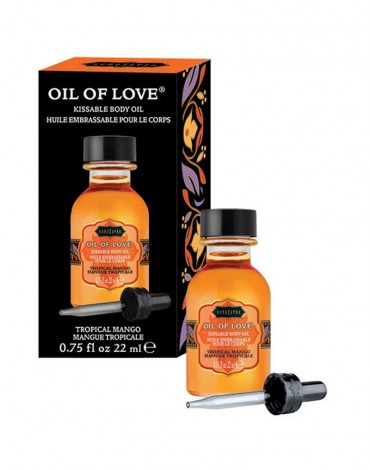 Kama Sutra - Oil of Love - Kissable Body Oil - Tropical Mango - 22 ml