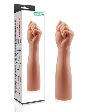 LoveToy - King-Sized Bitch Fist 12" / 30.5 cm - Extreme Fist Dildo - Nude