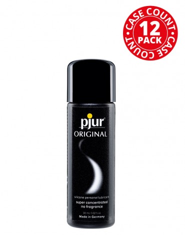 pjur - Original - Lubricante a base de silicona - 30 ml (12 piezas)