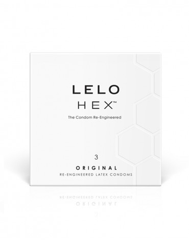 LELO - HEX Condooms Original (3 Pack)
