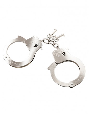 You are Mine - FSoG Metal Handcuffs