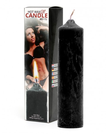 Rimba - BDSM Candle, black