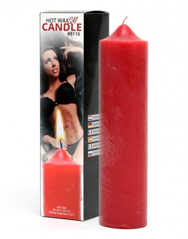 Rimba - BDSM Candle, red