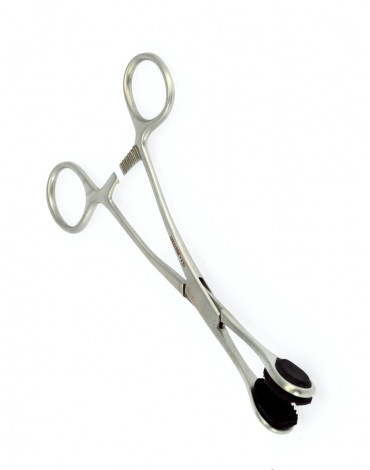 Rimba - Piercing pincer (stainless steel)  (a piece)