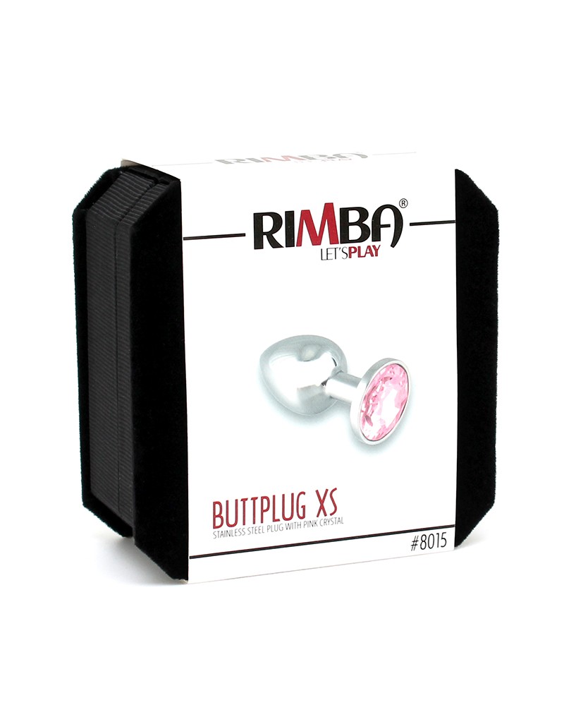 Rimba Butt Plug Xs With Cristal Unisex 