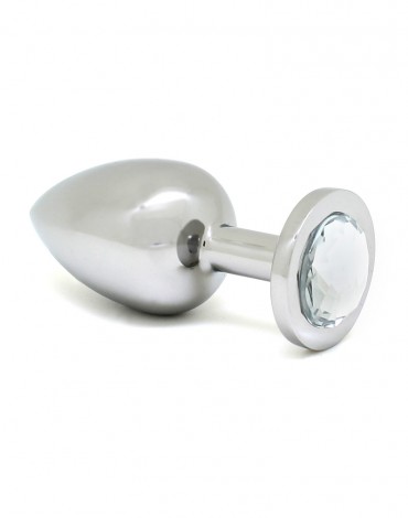 Rimba - Butt plug GRANDE con cristal (unisex)
