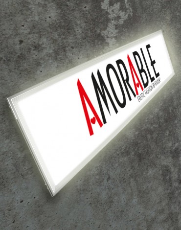 Amorable by Rimba - Panneau LED avec Logo