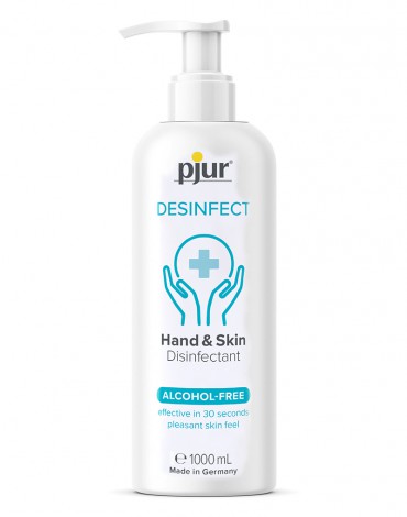 pjur - Hand & Skin Disinfectant - Desinfecterende handgel - 1000 ml