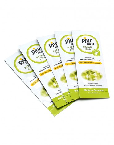 pjur - Med Repair Glide - Glijmiddel op waterbasis - 50 zakjes van 2 ml