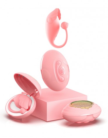 Zalo - Amorette set Pink with remote and app control
