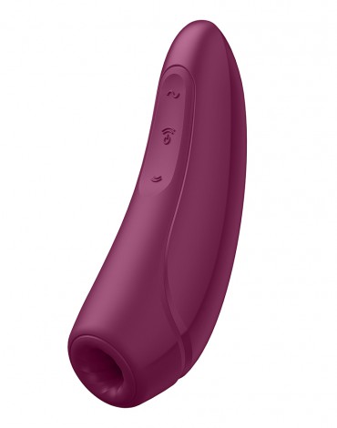 Satisfyer Curvy 1+ Rose Red / incl. Bluetooth and App
