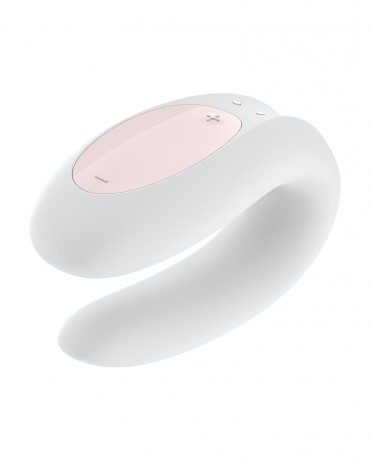 Satisfyer Double Joy White  / incl. Bluetooth and App