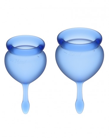 Satisfyer Feel Good Menstrual Cup (Dark Blue)