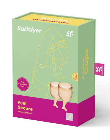 Satisfyer Feel Secure Menstrual Cup (Orange)