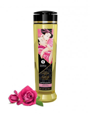 Shunga - Massage Oil - Aphrodisia Rose - 240 ml