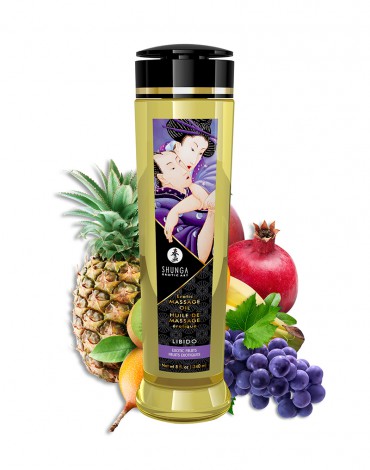 Shunga - Massage Olie - Libido Exotic Fruits - 240 ml