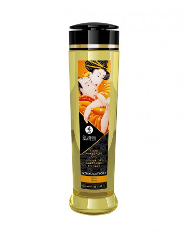 Shunga - Massage Oil - Stimulation Peach - 240 ml
