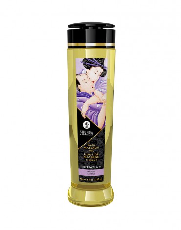 Shunga - Massage Oil - Sensation Lavender - 240 ml