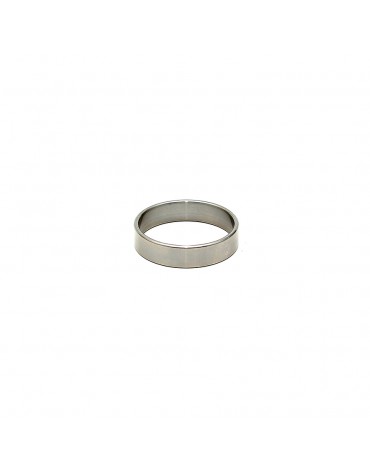Rimba - Stainless steel. solid cockring. 1 cm. wide