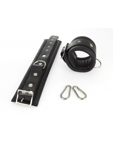 Rimba - Soft cushioned anclecuffs with carabine hooks