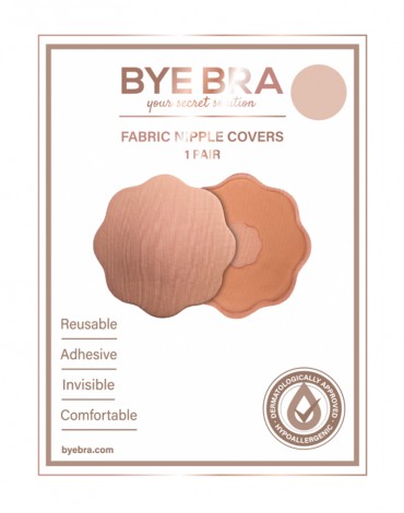 Bye Bra - Nipple Covers - Nude (1 pair)