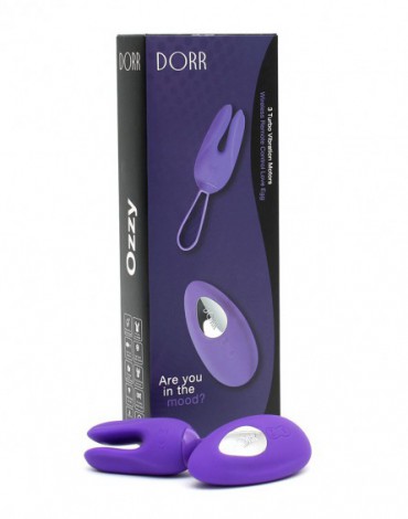 Dorr - Ozzy - Rabbit Egg Vibrator + Lay-on Vibrator - Purple