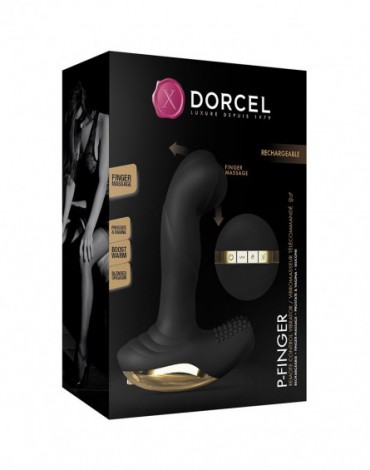 Dorcel - P-Finger - Remote Control Vibrator - Black 6072431