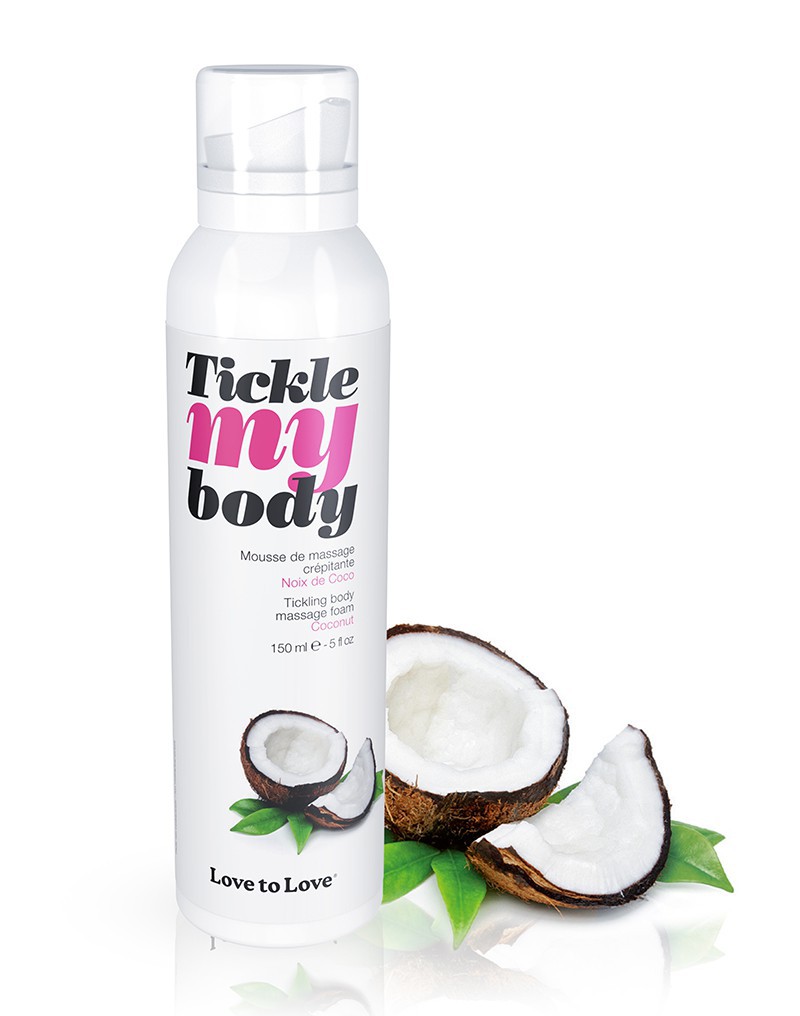 Love to Love - Tickle My Body - Massage Foam - Coconut