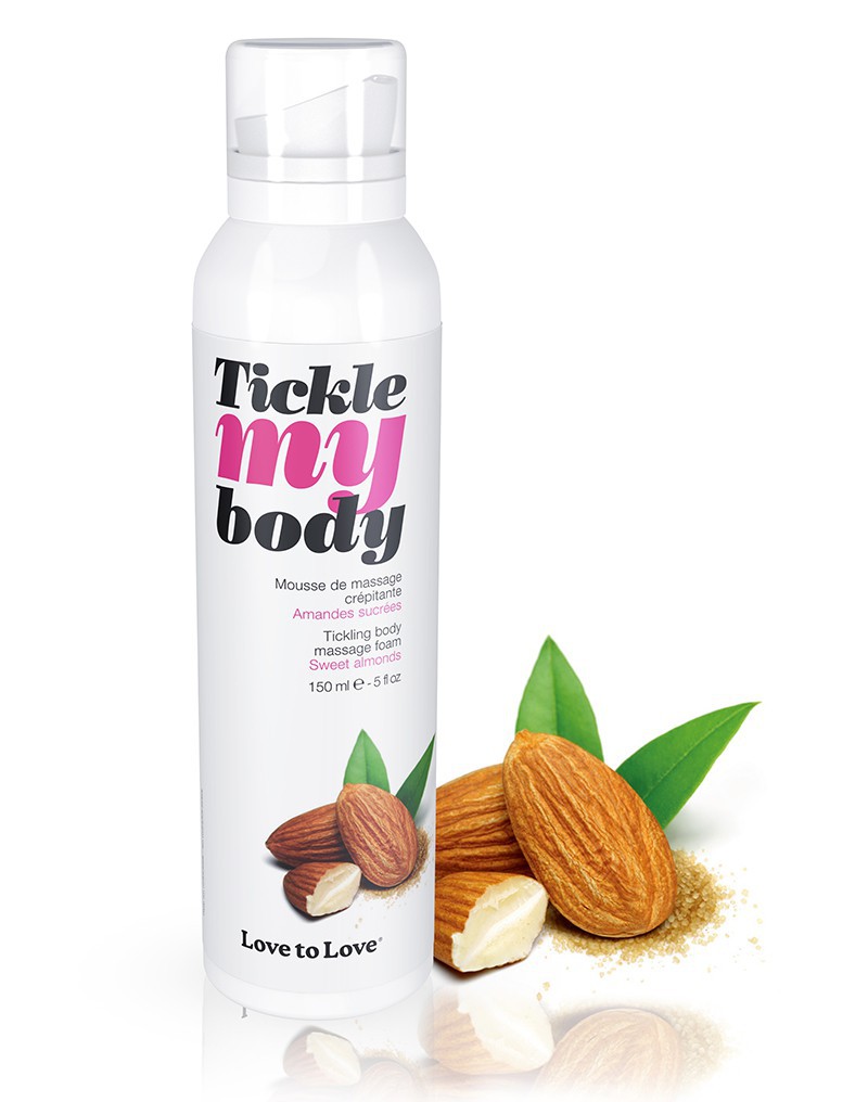 Love to Love - Tickle My Body - Massage Foam - Sugared Almond