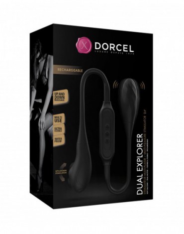 Dorcel - Dual Explorer - Dual Stimulator - Black - 6072493