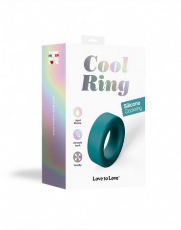 Love to Love - Cool Ring - Cock Ring - Blue