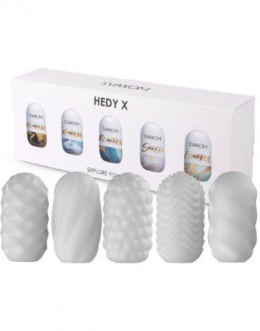 SVAKOM - Hedy X - Mini Masturbators - 5 pack