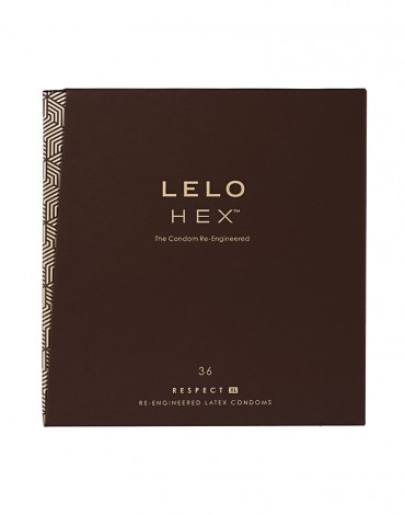 LELO - Hex Respect XL Condones (36 piezas)
