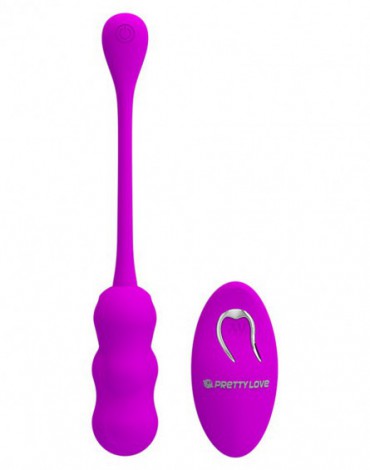 Pretty Love - Leshy - Vibrating Egg with Remote Control - Pink