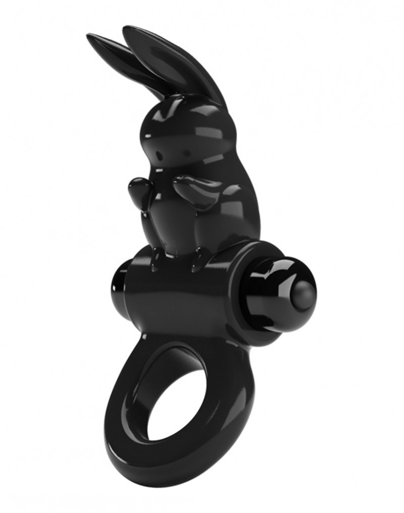 Pretty Love - Exciting Ring - Vibrating Cockring - Black