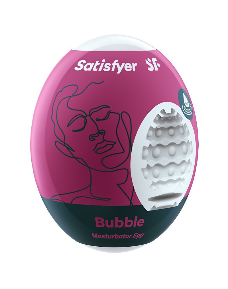 Satisfyer - Masturbator Egg Single-Use - Bubble