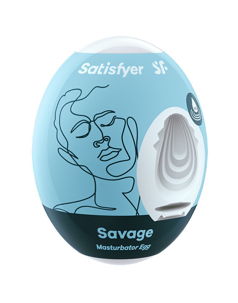 Satisfyer - Masturbator Egg Single-Use - Savage