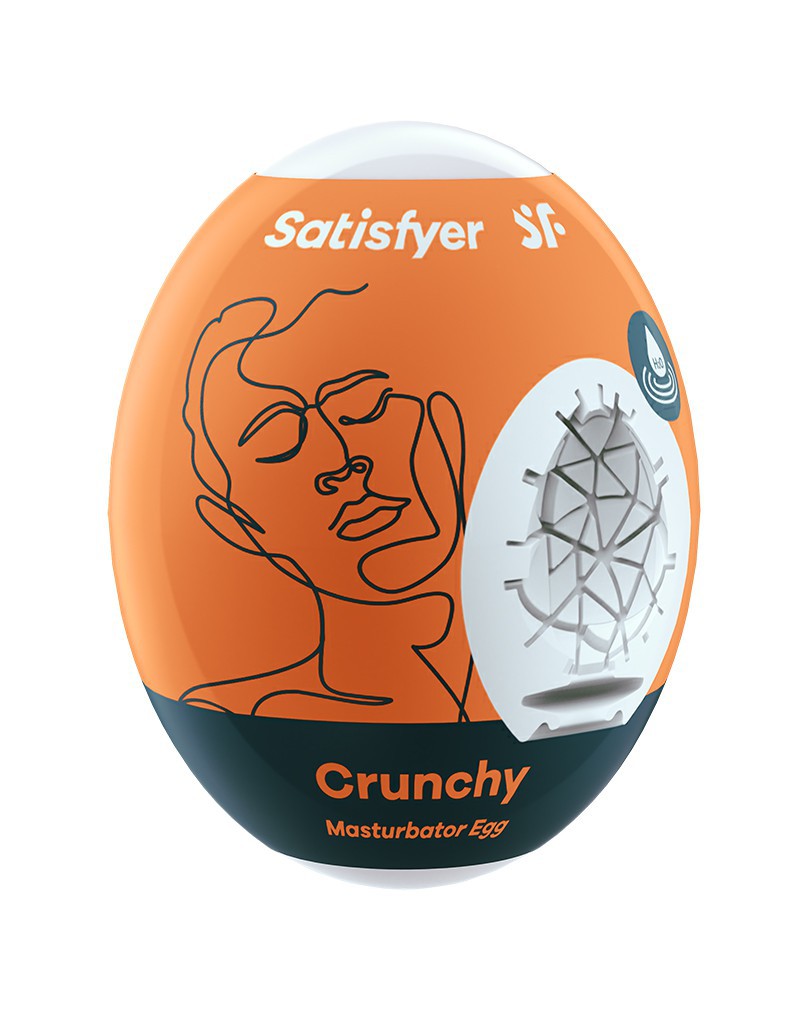 Satisfyer - Masturbator Egg Single-Use - Crunchy