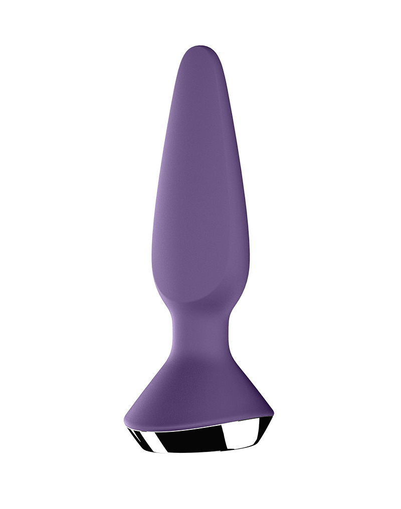 Satisfyer - Plug-ilicious 1 - Vibrating Anal Plug - Purple