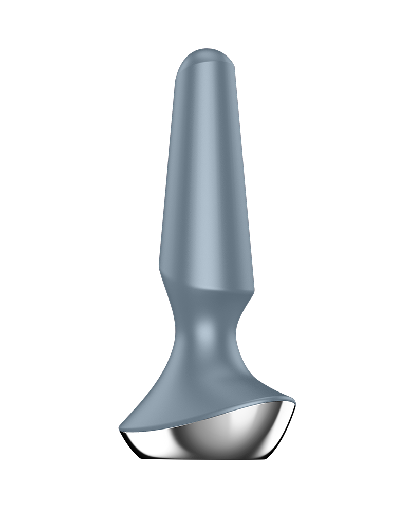 Satisfyer - Plug-ilicious 2 - Vibrating Anal Plug - Grey