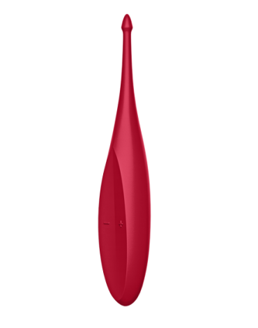 Satisfyer - Twirling Fun - Pin Point Vibrator - Poppy Red