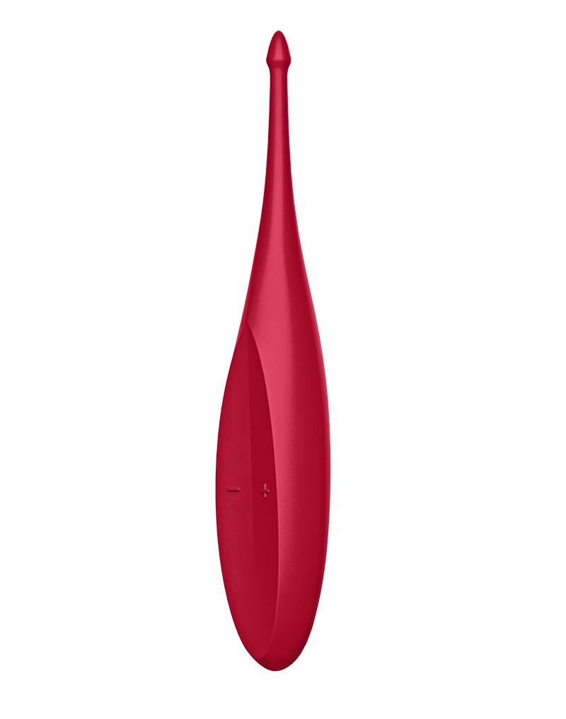 Satisfyer - Twirling Fun - Pin Point Vibrator - Poppy Red